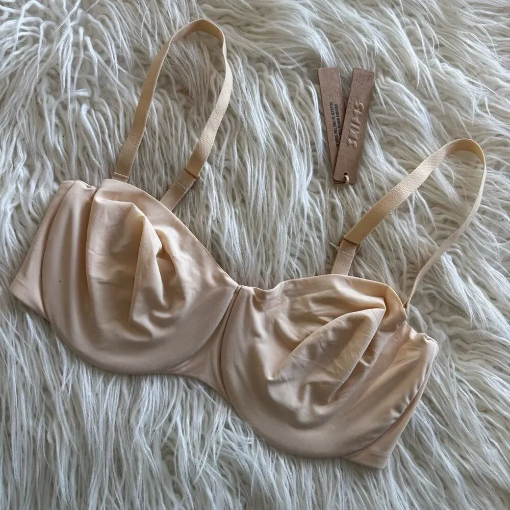 Skims Smoothing Intimates Strapless Bra Sand Size 34C - Picture 4 of 7